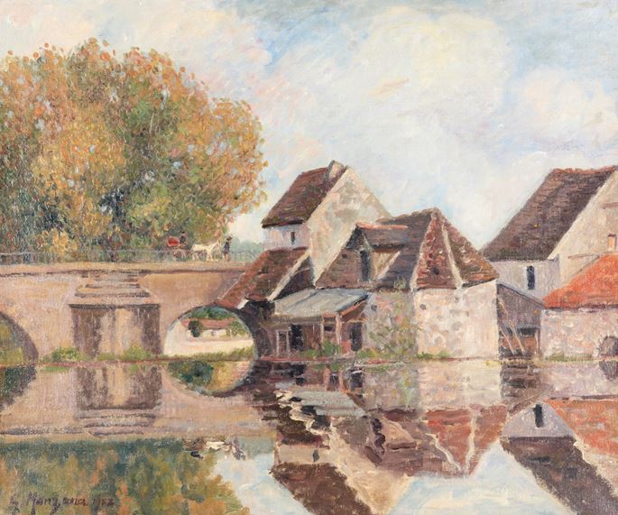 Georges Manzana Pissarro - Petit Lavoir du Pont Pierre, Morêt-sur-Loing | MasterArt